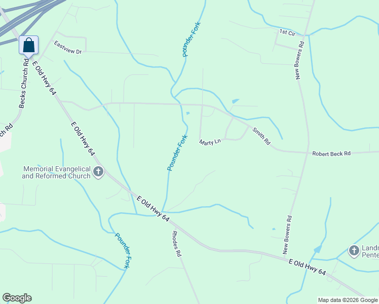 map of restaurants, bars, coffee shops, grocery stores, and more near 260 Marty Lane in Lexington