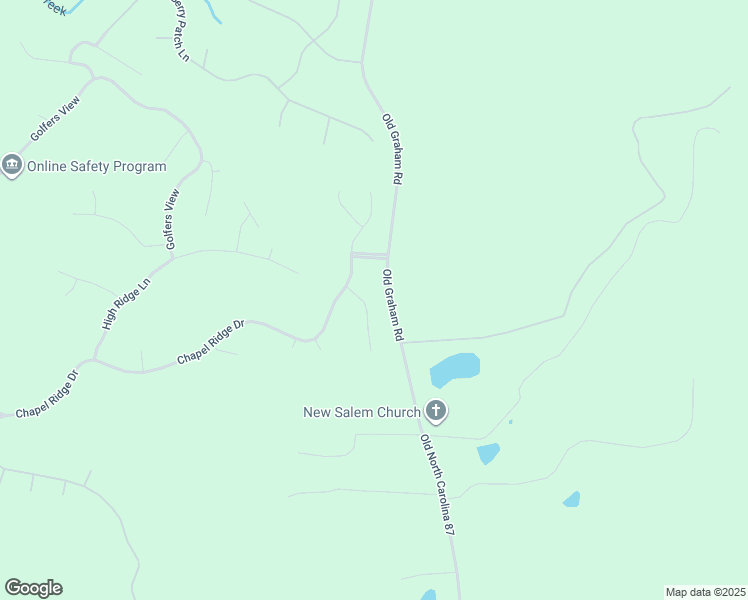 map of restaurants, bars, coffee shops, grocery stores, and more near 49 Nuthatch in Pittsboro