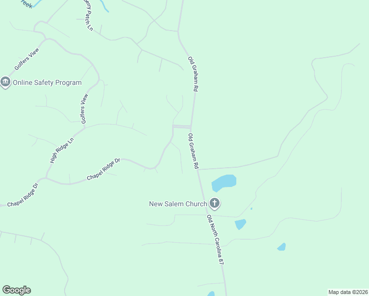 map of restaurants, bars, coffee shops, grocery stores, and more near 49 Nuthatch in Pittsboro