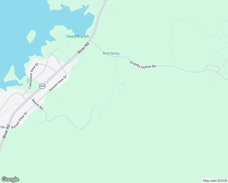 map of restaurants, bars, coffee shops, grocery stores, and more near 150 Grigsby Hollow Road in Kingston