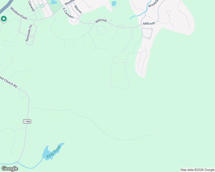 map of restaurants, bars, coffee shops, grocery stores, and more near 4237 Henderson Place in Pittsboro