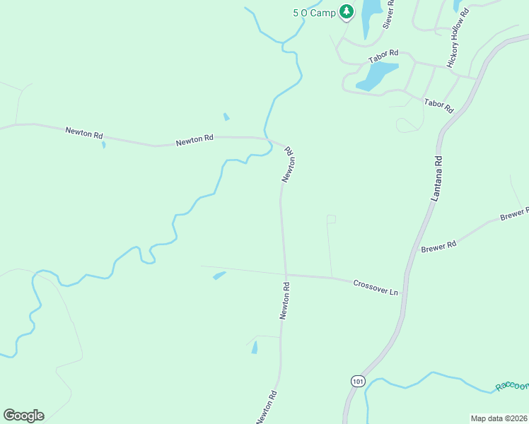 map of restaurants, bars, coffee shops, grocery stores, and more near 11472-11498 Newton Road in Crossville