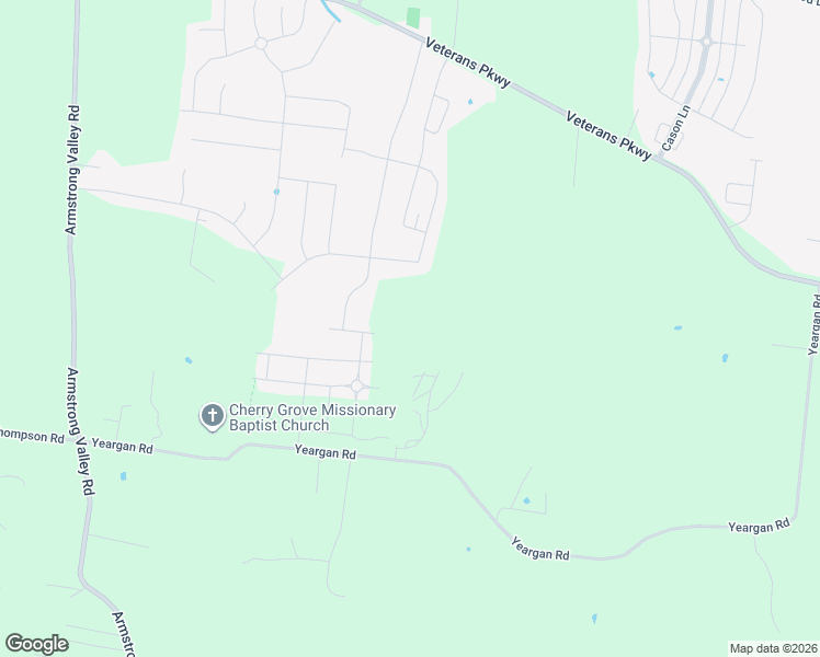 map of restaurants, bars, coffee shops, grocery stores, and more near 2864 Yeargan Road in Murfreesboro