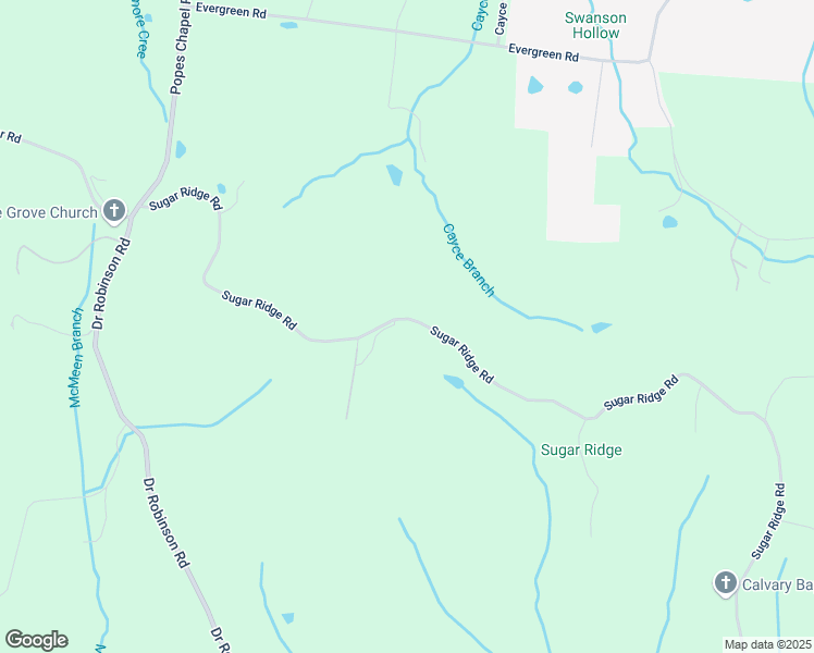 map of restaurants, bars, coffee shops, grocery stores, and more near 1777 Sugar Ridge Road in Spring Hill
