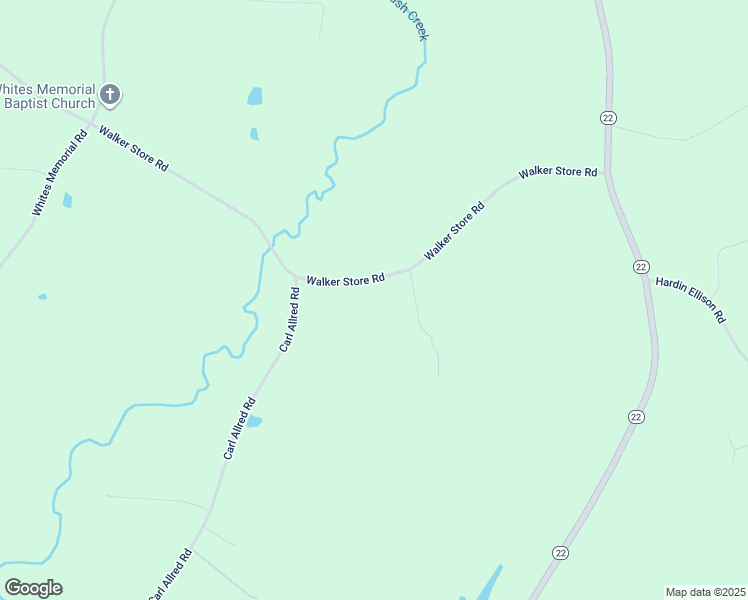 map of restaurants, bars, coffee shops, grocery stores, and more near 3294 Walker Store Road in Franklinville