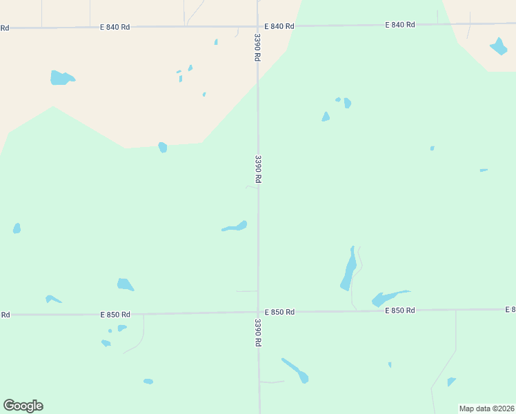 map of restaurants, bars, coffee shops, grocery stores, and more near 840559 3390 Road in Chandler