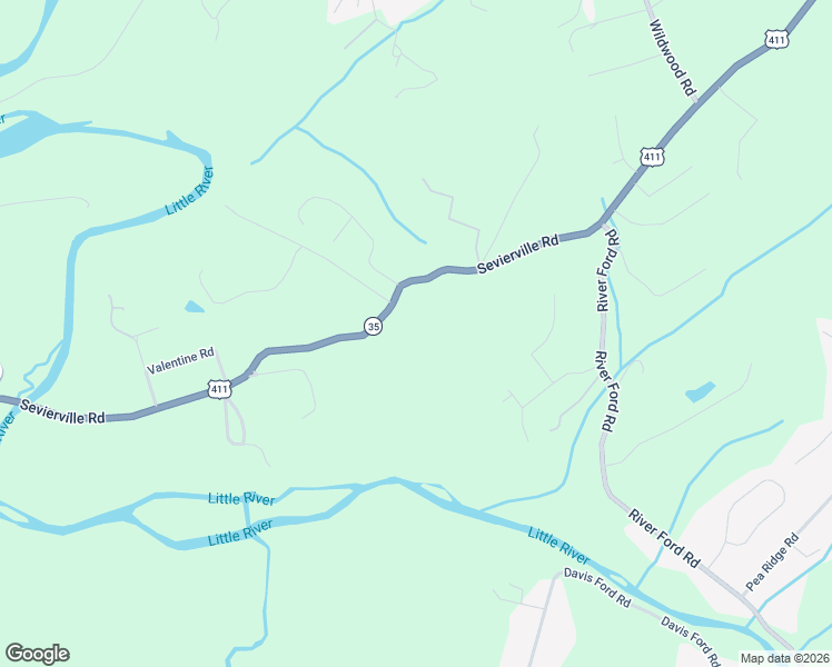 map of restaurants, bars, coffee shops, grocery stores, and more near 3974 Sevierville Road in Maryville