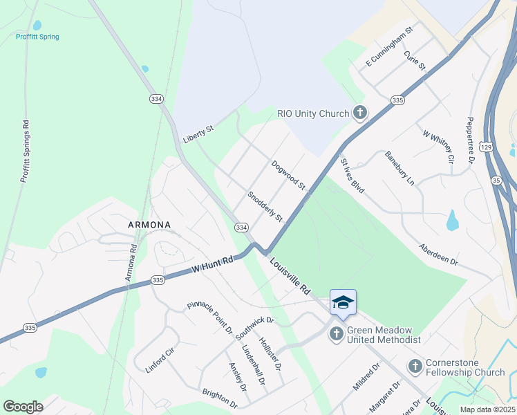 map of restaurants, bars, coffee shops, grocery stores, and more near 873 Goddard Street in Alcoa