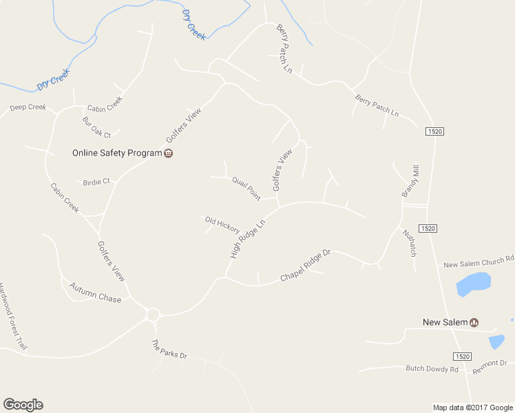 map of restaurants, bars, coffee shops, grocery stores, and more near 27 Quail Point in Pittsboro