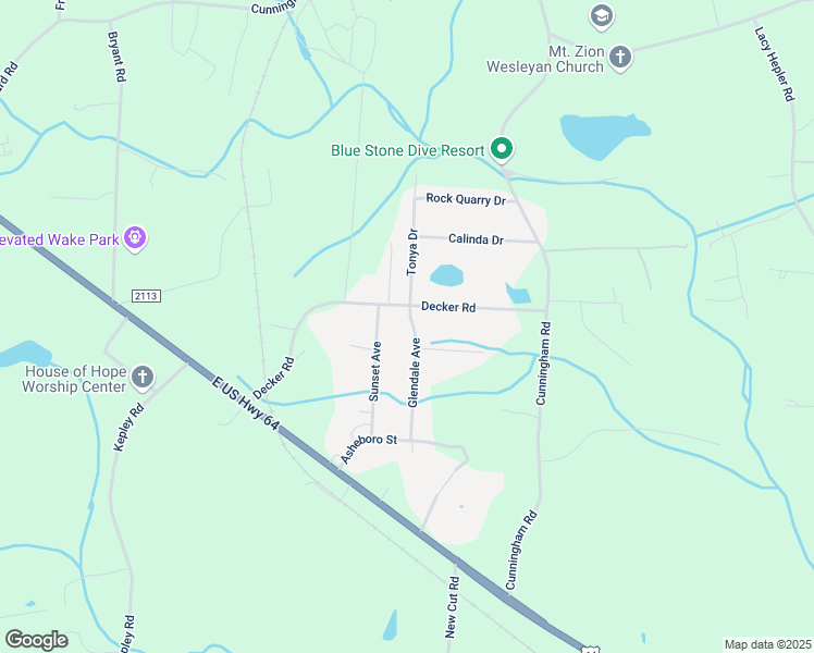 map of restaurants, bars, coffee shops, grocery stores, and more near 154 Glendale Avenue in Thomasville