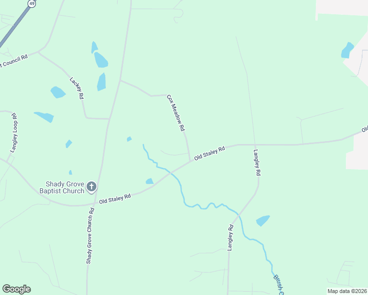 map of restaurants, bars, coffee shops, grocery stores, and more near 6993 Williams Country Road in Staley