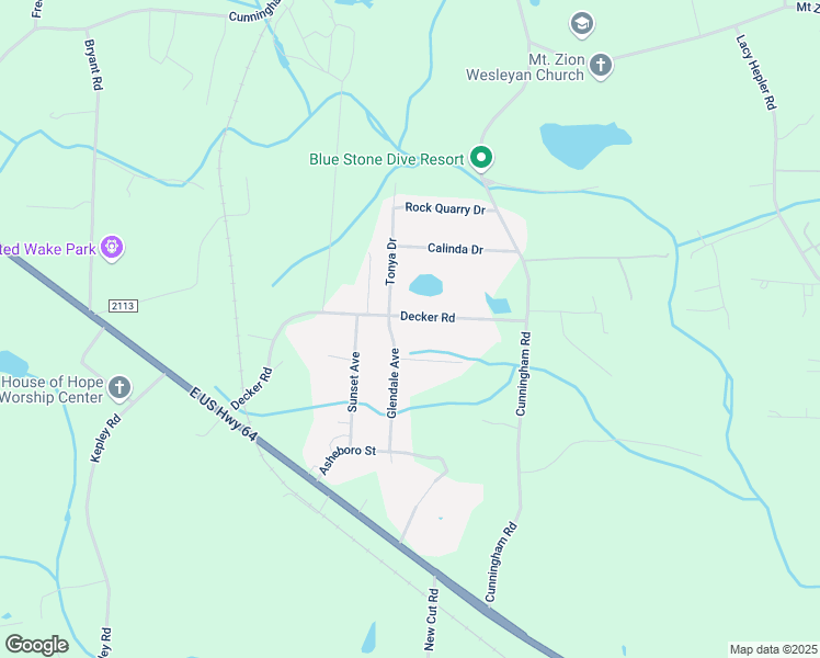 map of restaurants, bars, coffee shops, grocery stores, and more near 154 Glendale Avenue in Thomasville