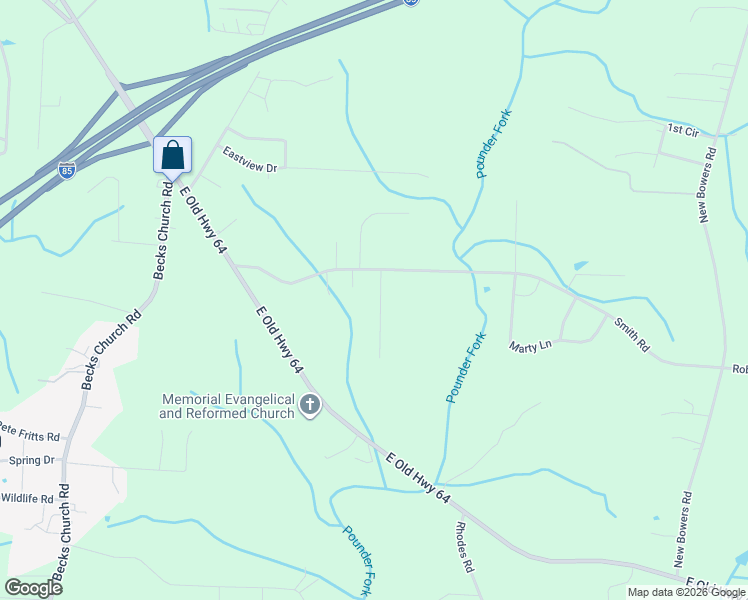 map of restaurants, bars, coffee shops, grocery stores, and more near 511 Smith Road in Lexington