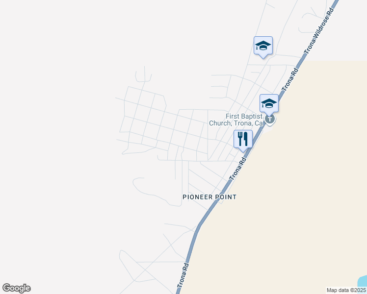 map of restaurants, bars, coffee shops, grocery stores, and more near 7th Street in Searles Valley