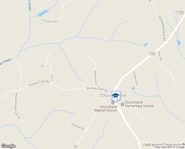 map of restaurants, bars, coffee shops, grocery stores, and more near 271 Markwood Drive in Lexington