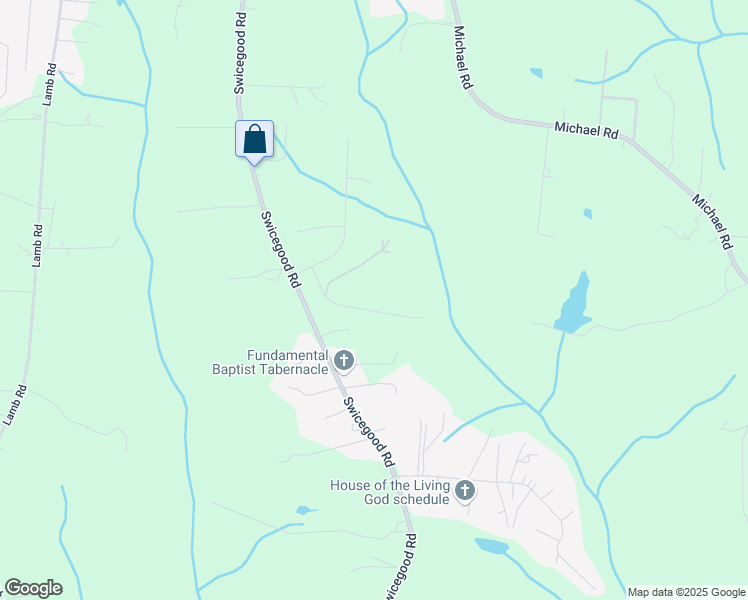 map of restaurants, bars, coffee shops, grocery stores, and more near 299 Carriage Ln in Linwood