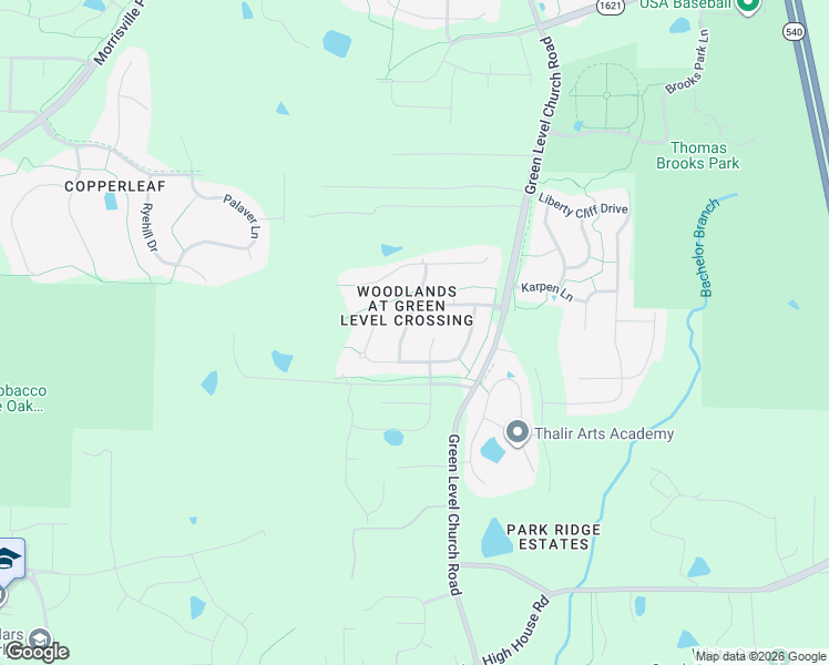 map of restaurants, bars, coffee shops, grocery stores, and more near 7029 Ashley Rose Drive in Cary