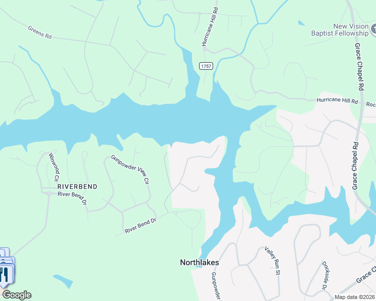 map of restaurants, bars, coffee shops, grocery stores, and more near 303 Captains Way Court in Granite Falls