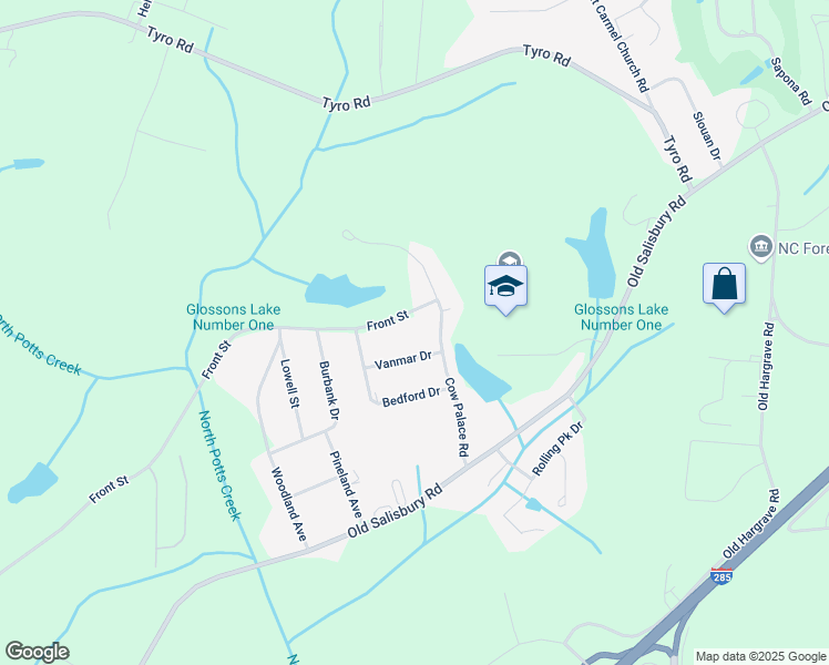 map of restaurants, bars, coffee shops, grocery stores, and more near 175 Front Street in Lexington