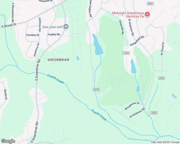 map of restaurants, bars, coffee shops, grocery stores, and more near 510 Augusta Drive in Statesville