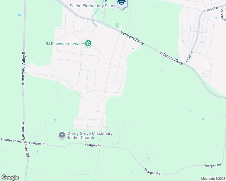map of restaurants, bars, coffee shops, grocery stores, and more near 3326 Drysdale Drive in Murfreesboro