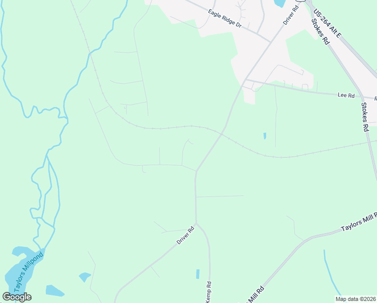 map of restaurants, bars, coffee shops, grocery stores, and more near 6775 Pinecrest Road in Zebulon