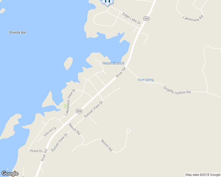 map of restaurants, bars, coffee shops, grocery stores, and more near 1757 River Rd in Kingston