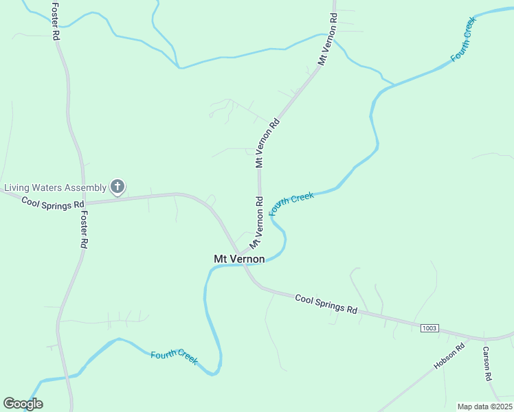 map of restaurants, bars, coffee shops, grocery stores, and more near 290 Mount Vernon Road in Woodleaf