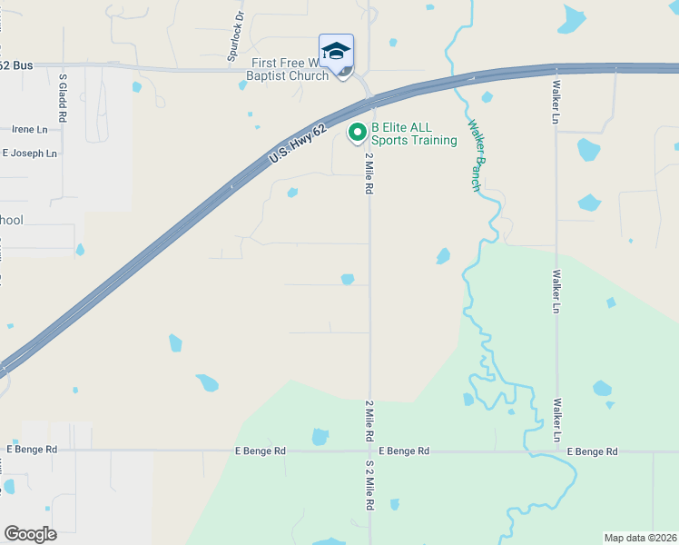 map of restaurants, bars, coffee shops, grocery stores, and more near 149 N4380 in Fort Gibson