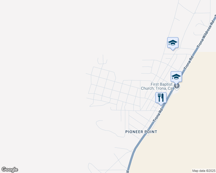 map of restaurants, bars, coffee shops, grocery stores, and more near in Searles Valley