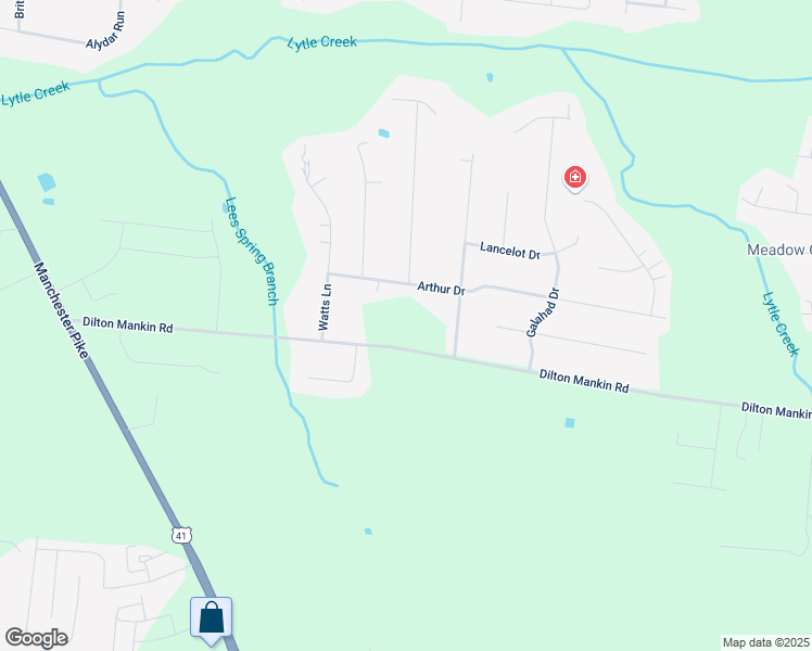 map of restaurants, bars, coffee shops, grocery stores, and more near 1912 Dilton Mankin Road in Murfreesboro