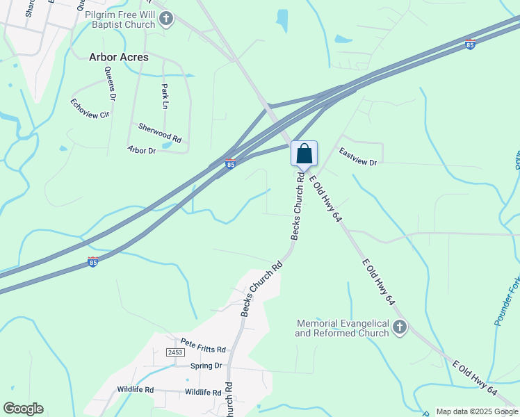 map of restaurants, bars, coffee shops, grocery stores, and more near 115 Brookhill Drive in Lexington
