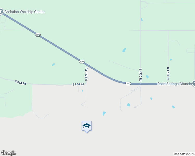 map of restaurants, bars, coffee shops, grocery stores, and more near 1605 RR 6 in Stilwell