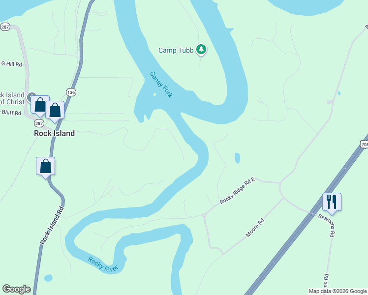 map of restaurants, bars, coffee shops, grocery stores, and more near 861 Old Ferry Road in Rock Island