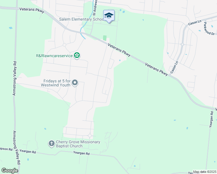 map of restaurants, bars, coffee shops, grocery stores, and more near 3225 Dizzy Dean Drive in Murfreesboro