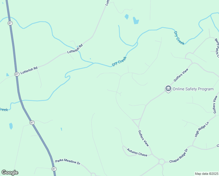 map of restaurants, bars, coffee shops, grocery stores, and more near 66 Duck Bill Trail in Pittsboro