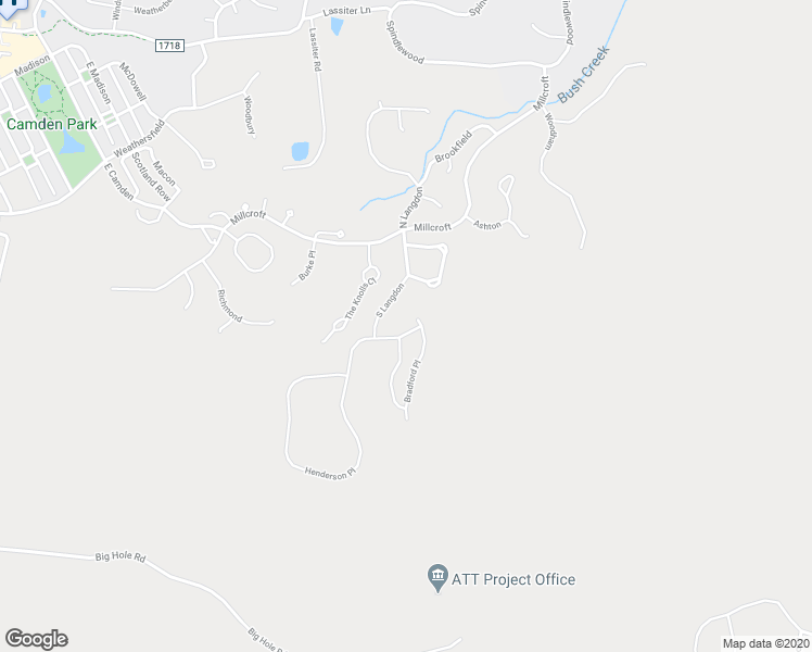 map of restaurants, bars, coffee shops, grocery stores, and more near 1357 Bradford Place in Pittsboro