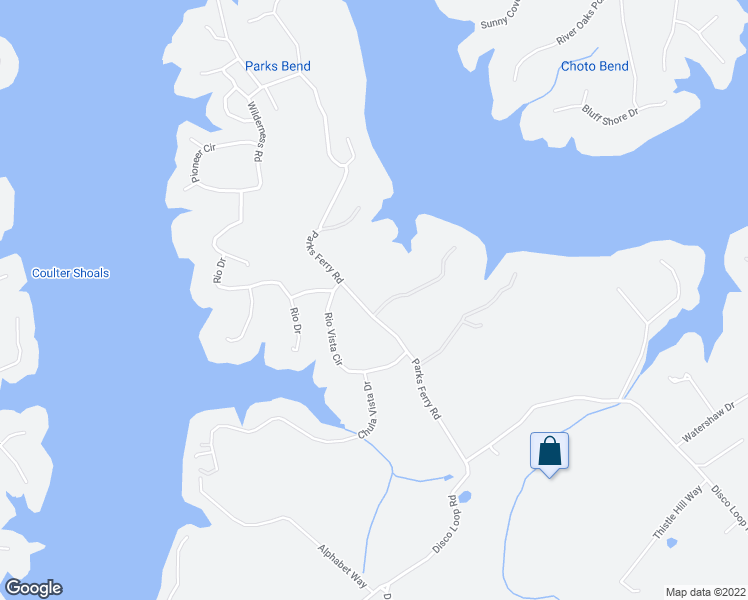 map of restaurants, bars, coffee shops, grocery stores, and more near 730 Parks Ferry Road in Friendsville