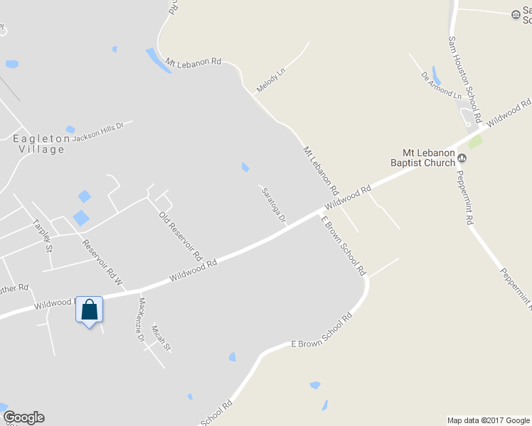 map of restaurants, bars, coffee shops, grocery stores, and more near 115 Saratoga Drive in Maryville