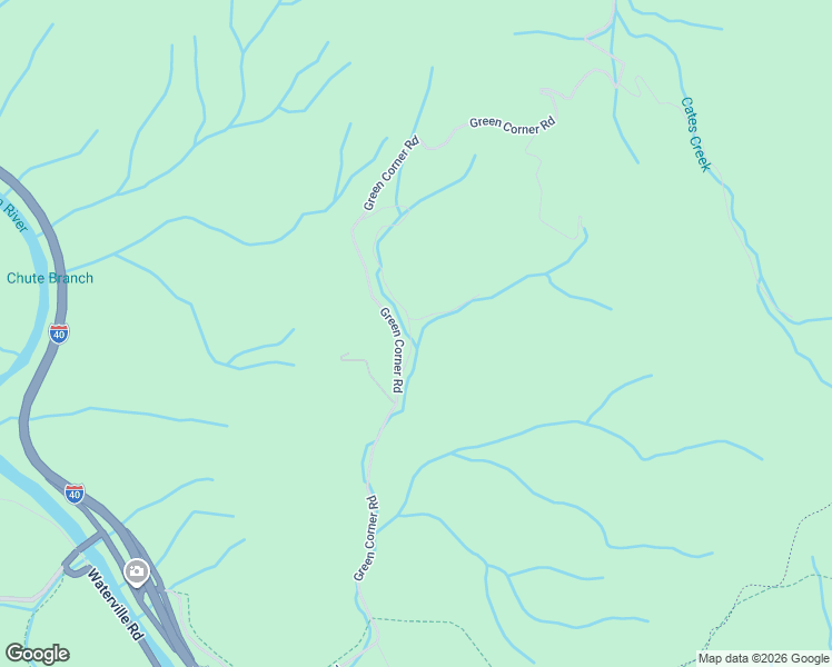 map of restaurants, bars, coffee shops, grocery stores, and more near 4187-4189 Green Corner Road in Cocke