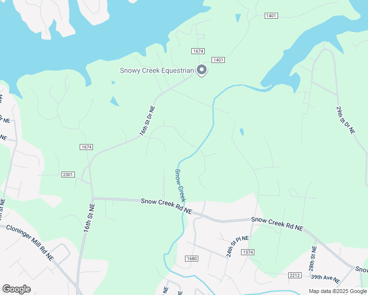 map of restaurants, bars, coffee shops, grocery stores, and more near 2024 46th Avenue Drive Northeast in Hickory