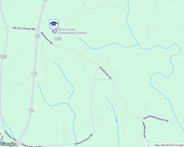 map of restaurants, bars, coffee shops, grocery stores, and more near 1421 Liberty Church Road in Thomasville