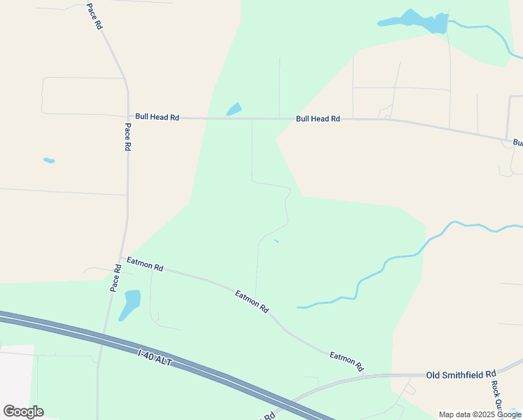 map of restaurants, bars, coffee shops, grocery stores, and more near Bull Head Road in Nash County