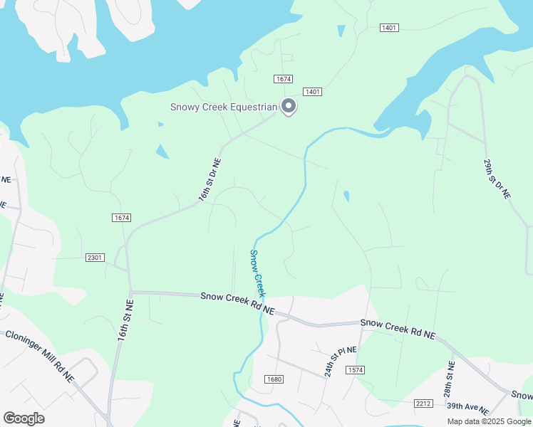 map of restaurants, bars, coffee shops, grocery stores, and more near 2024 46th Avenue Drive Northeast in Hickory