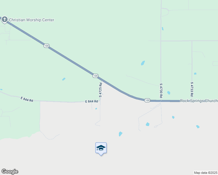 map of restaurants, bars, coffee shops, grocery stores, and more near 1605 RR 6 in Stilwell