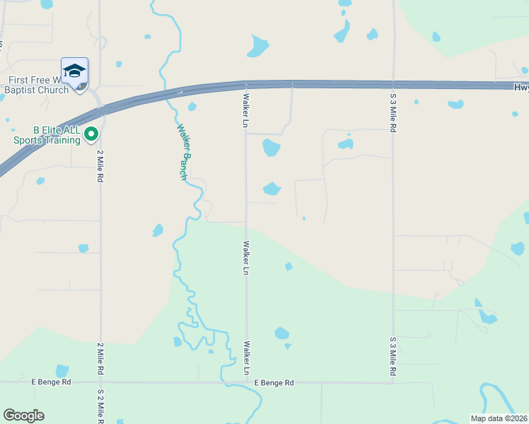 map of restaurants, bars, coffee shops, grocery stores, and more near 106 Walker Lane in Fort Gibson