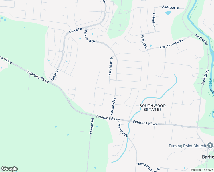 map of restaurants, bars, coffee shops, grocery stores, and more near 2605 Yeargan Road in Murfreesboro