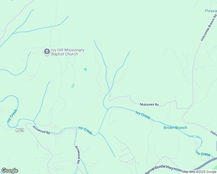 map of restaurants, bars, coffee shops, grocery stores, and more near 190 McKinney Road in Weaverville