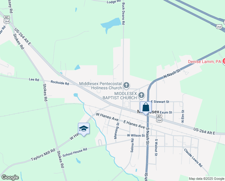 map of restaurants, bars, coffee shops, grocery stores, and more near 11527 Rockside Road in Middlesex