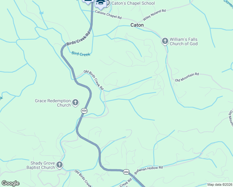 map of restaurants, bars, coffee shops, grocery stores, and more near 1916 Bird Hill Road in Sevierville